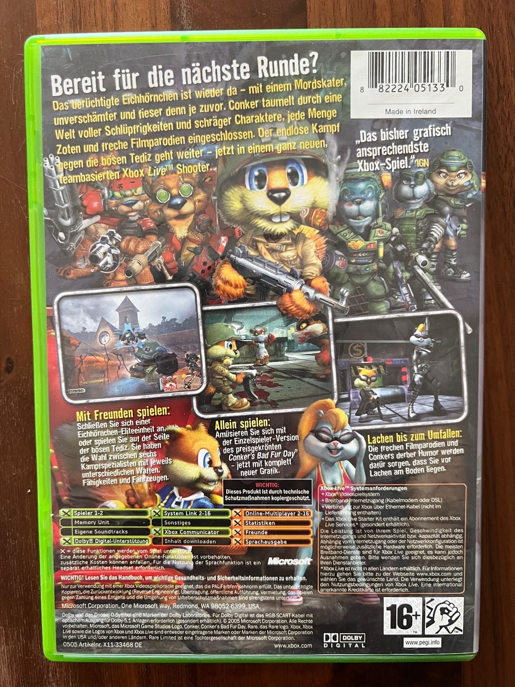 Giochi: Conker Live & Reloaded Xbox – Usato da Dübendorf venduto da CellarSeller 1