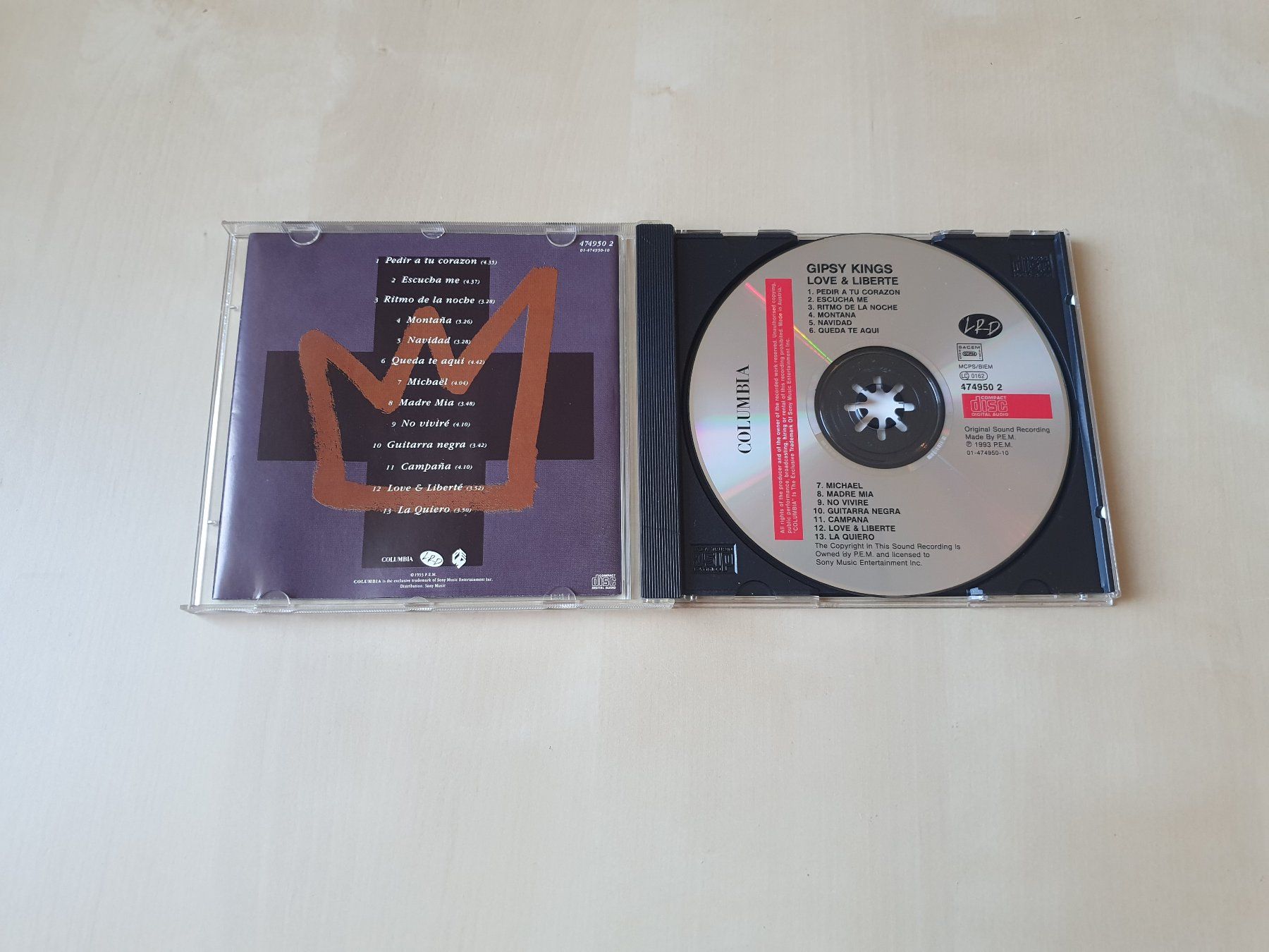 CD: Gipsy Kings love & liberte – Usato da Stansstad venduto da collectorsshop 2