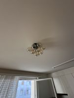 Deckenlampe Glaskugeln - zwei Jährig