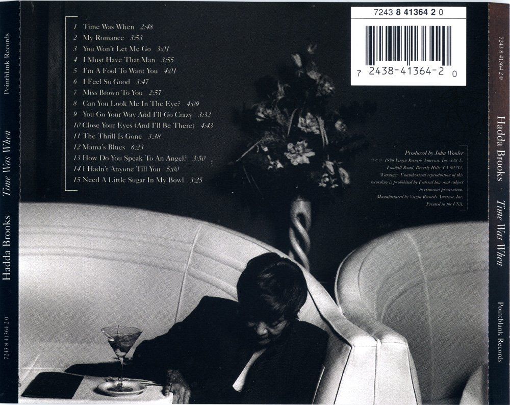 CDs: Jazz-CD: Hadda Brooks "Time was when" – D'occasion à Hochfelden par mue_lhm9 2