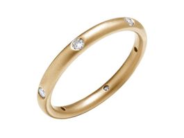 Bague Pomellato "Lucciole" en Or Jaune 18K et 6 Diamants