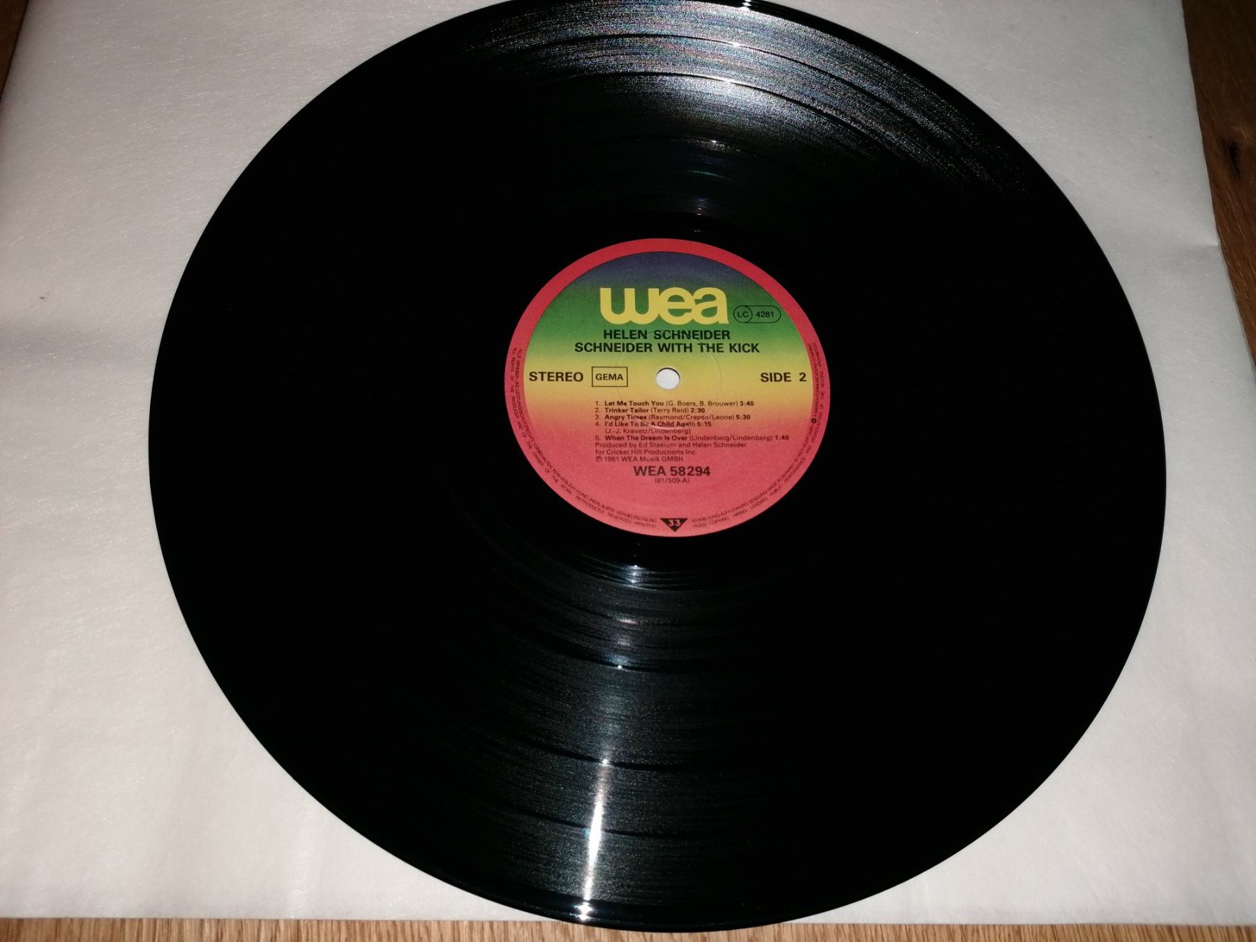 Dischi in vinile: Helen Schneider LP – Usato da Geroldswil venduto da Dirici 2