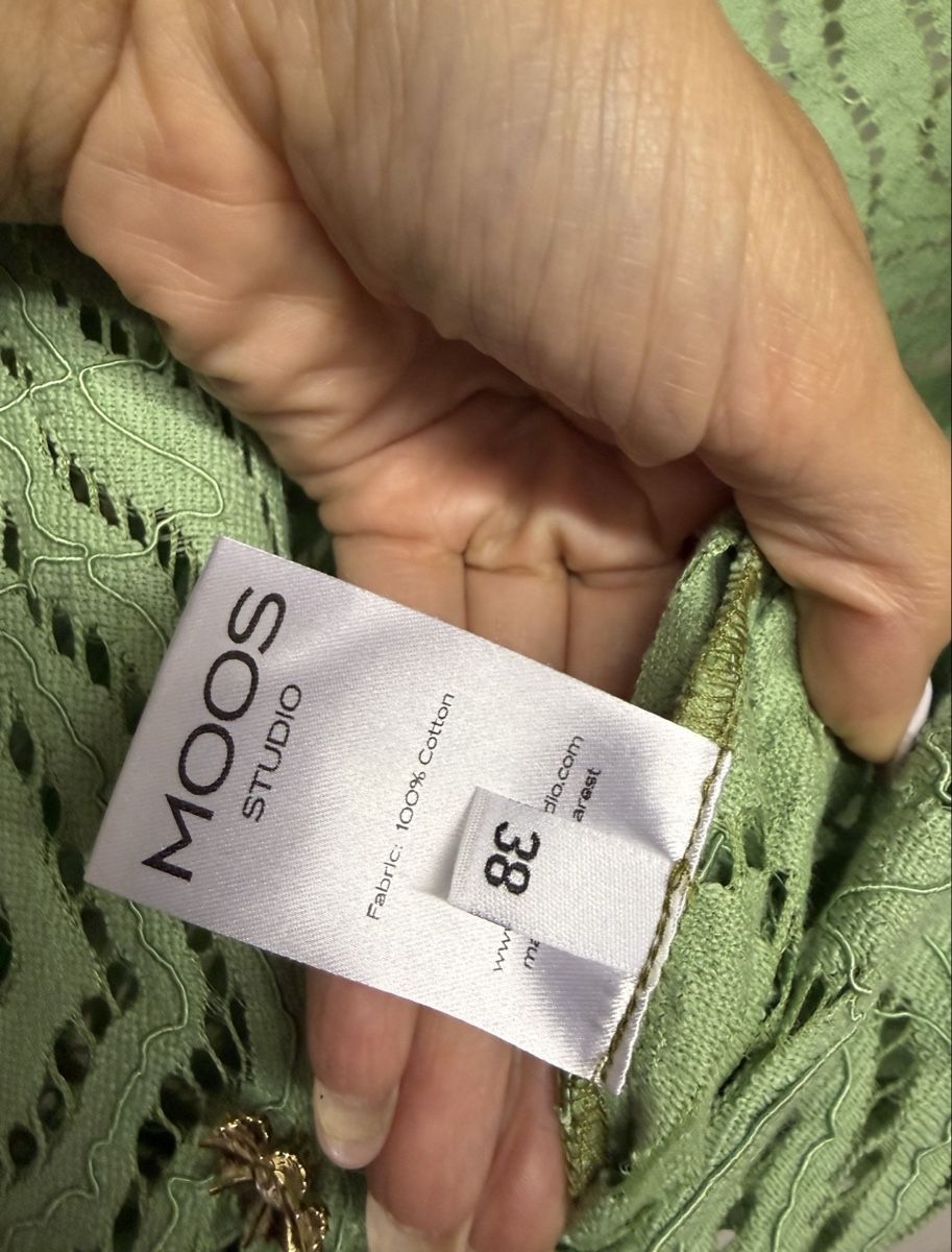 Vestiti: MOOS STUDIO GRÜNES SPITZENKLEID – Nuovo e nell'imballaggio originale da Regensdorf venduto da Sirodtpycpvu 2