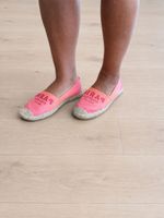 H&M Espadrilles Damen Gr. 38 Rosa Paris Athlétique Sommer