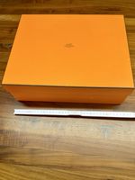 Hermès Paris, leere Box, orange, ca. 36x29x14, Top Zustand