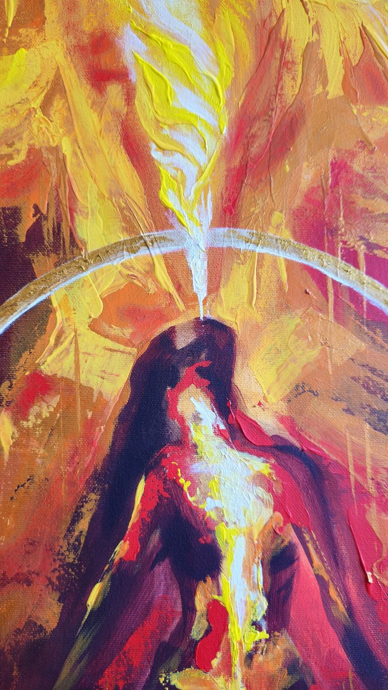 Dipinti: Die Geburt des Phönix – Nuovo e nell'imballaggio originale da Safenwil venduto da NicolineArt 2