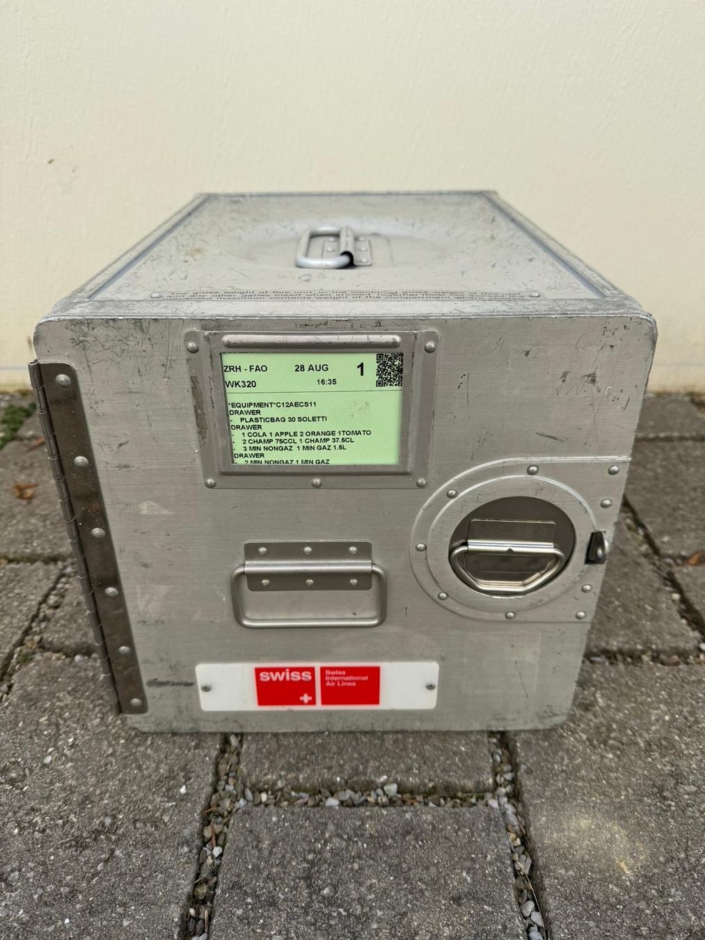 Contenitori edile: Swiss - Airline Galley Container – Usato da Ostermundigen venduto da airline-trolley