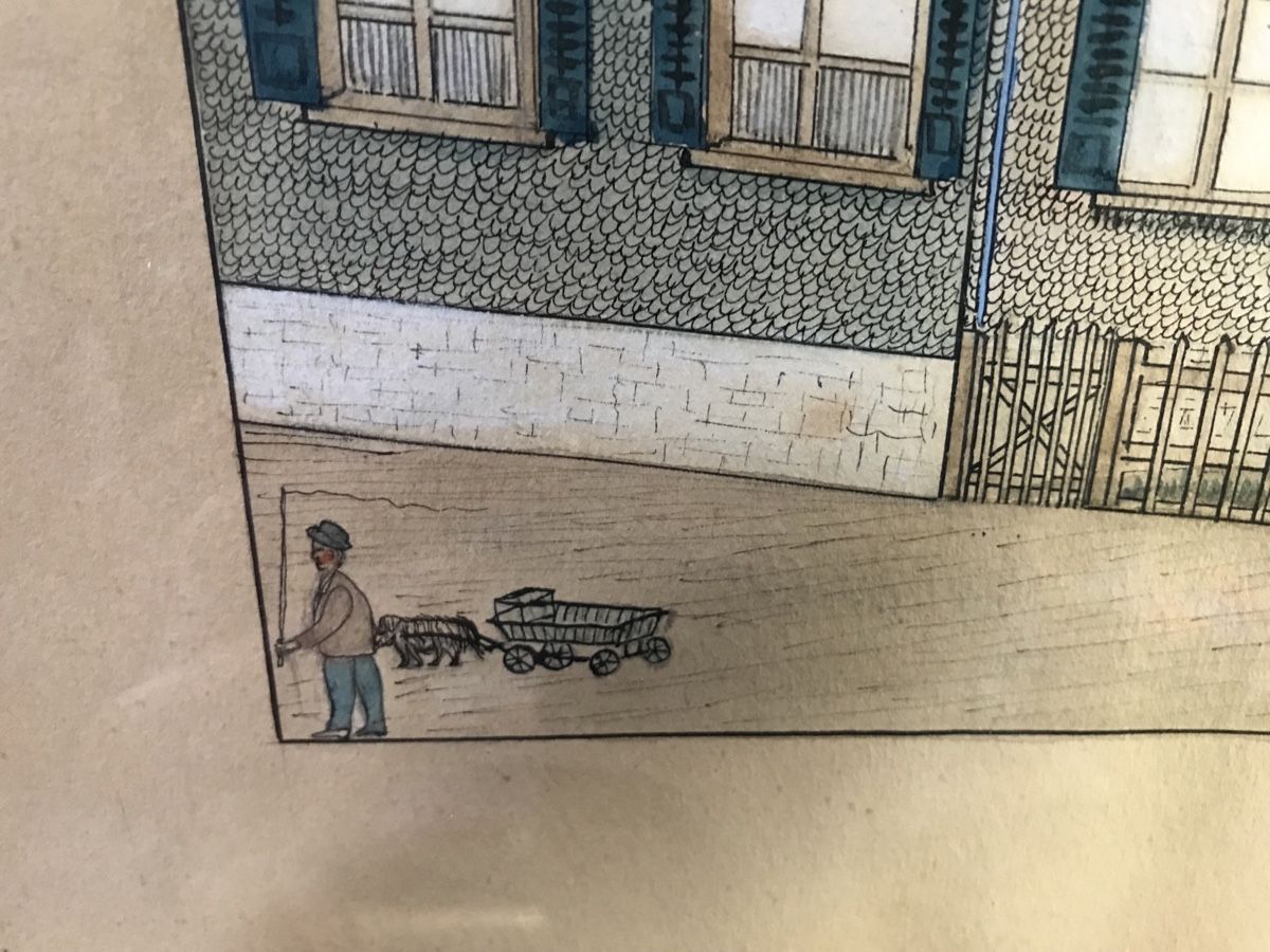Dipinti: A. JENNI  Goldach 1878 – Usato da Wolfhalden venduto da SecondAntique 3