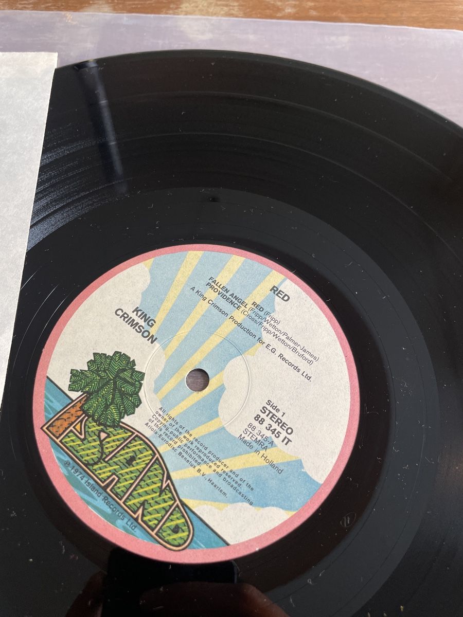 Dischi in vinile: King Crimson - Red LP - Vinyl – Usato da Bern venduto da rxbenx 3