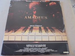 " Amadeus " de Milos Forman, 2 x LP 1984 Frankreich (VG+/EX)