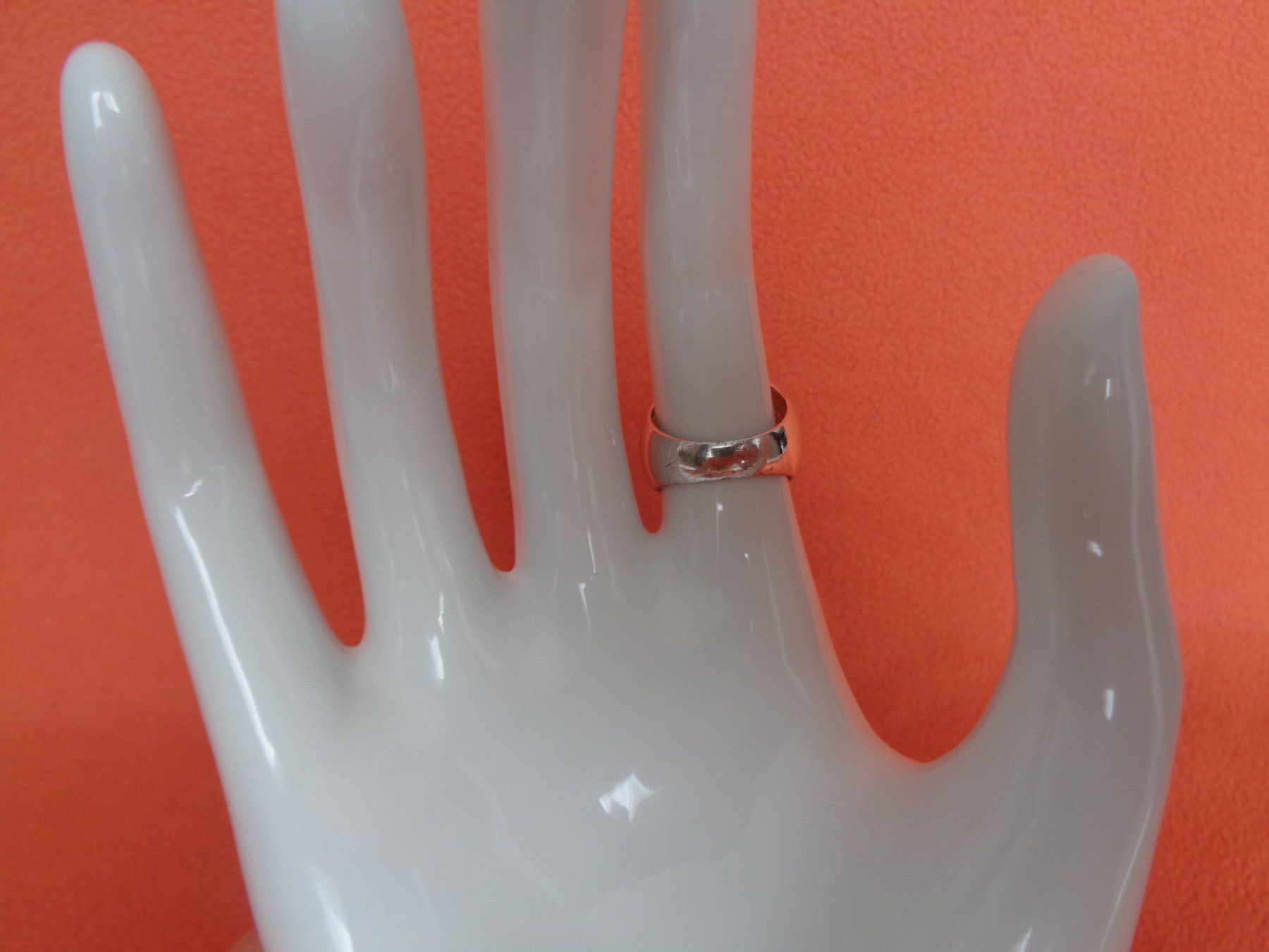 Ringe: Silberring mit Glasstein - Sterling Silber 925 Grösse 50 – Neu (gemäss Beschreibung) aus Chur von omonia 3