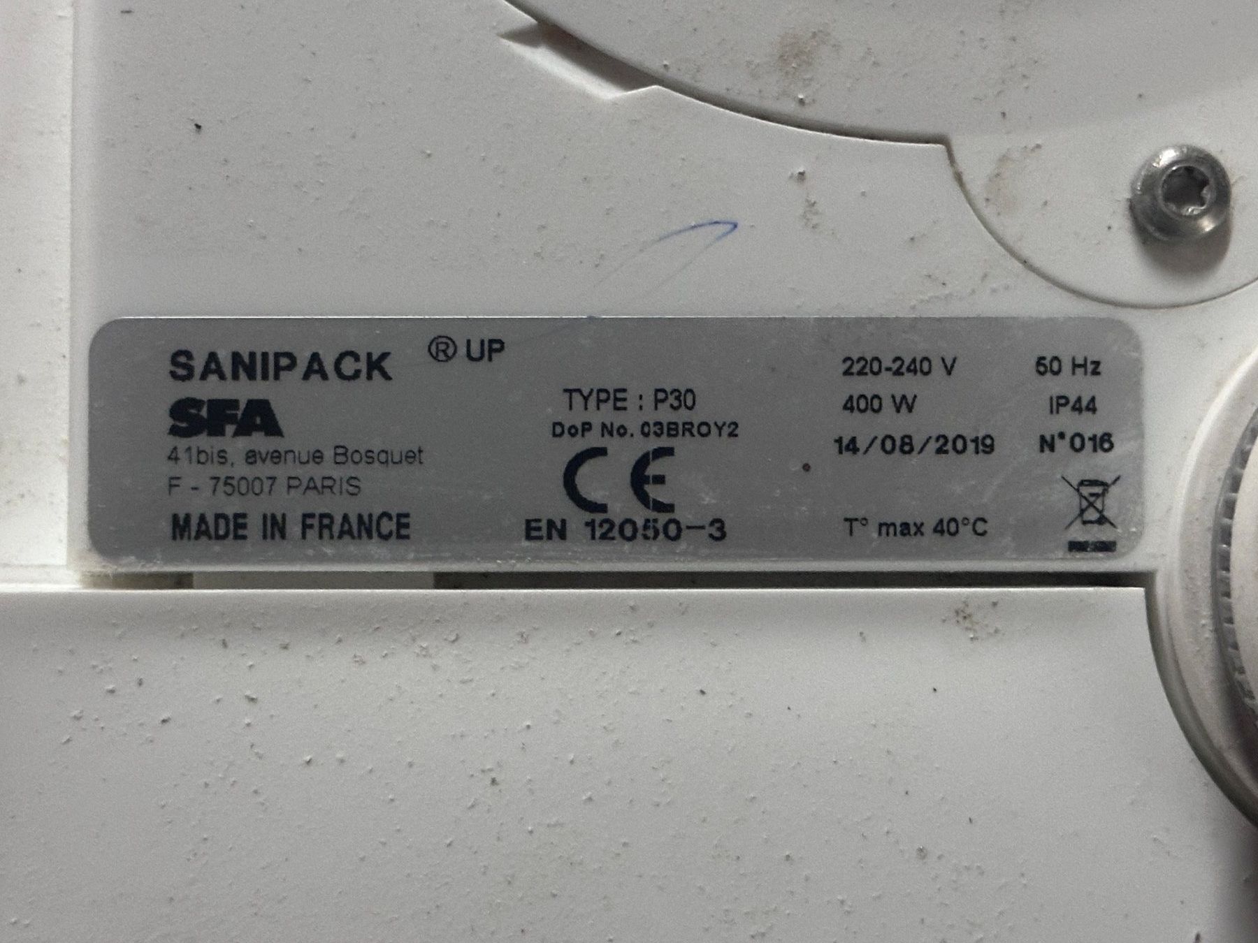 Pompe & Parti di ricambio: SFA Sanipack Hebeanlage ab Fr. 1.-- – Usato da Schüpfen venduto da Blueleader 2