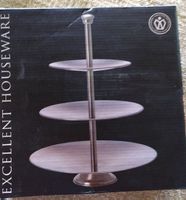 Elegant 3-Tier Metal Serving Stand