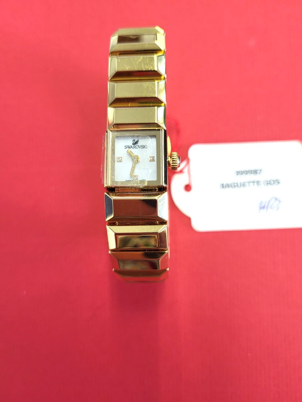 Swarovski Orologi: Swarovski Damen Uhr Baguette – Nuovo (secondo la descrizione) da Diessenhofen venduto da Osio 1