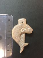Handgemachter Speckstein Anhänger