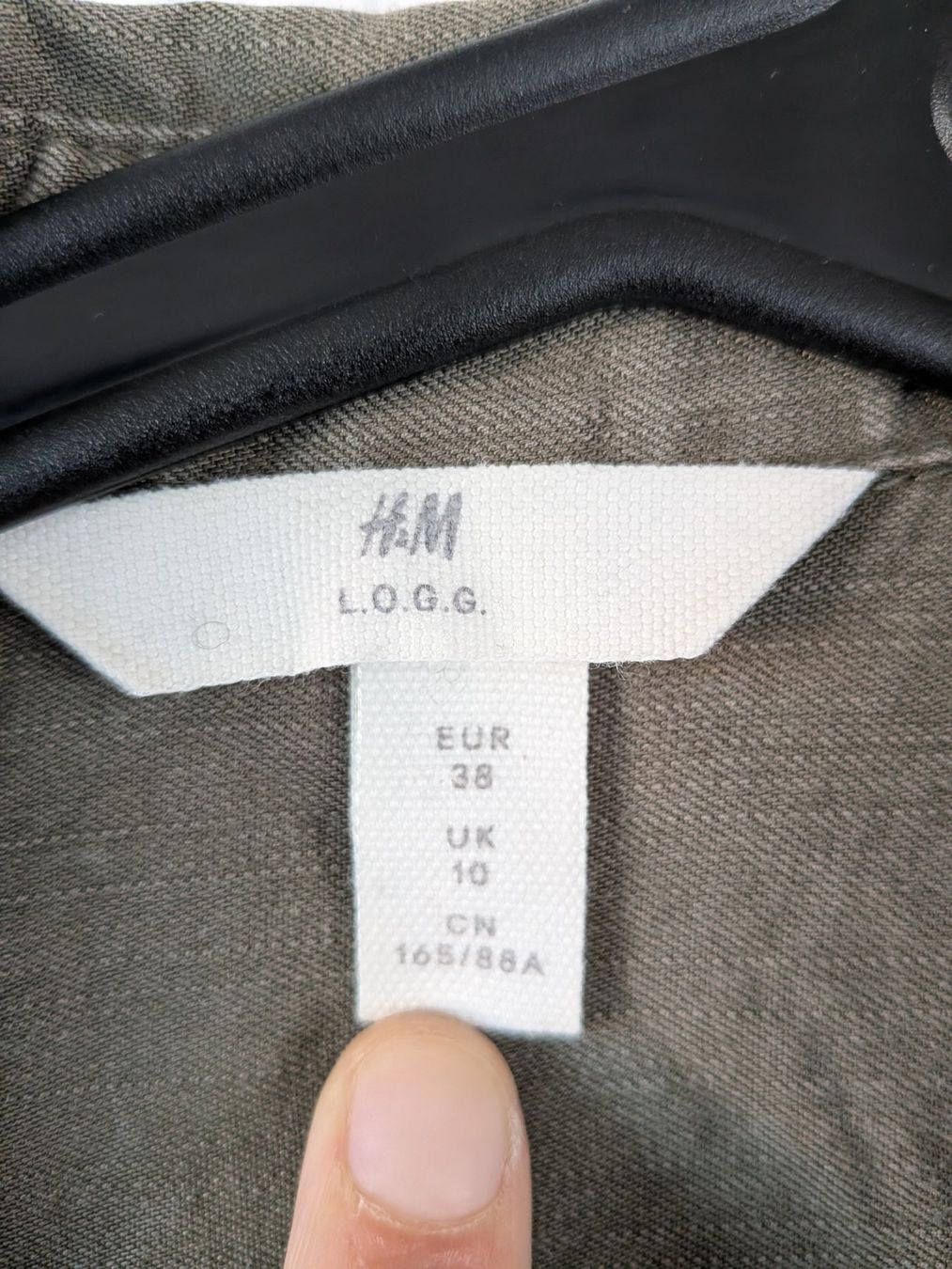 H&M Camicette: Grünes Hemnd Gr. 38 – Usato da Ostermundigen venduto da om11 1