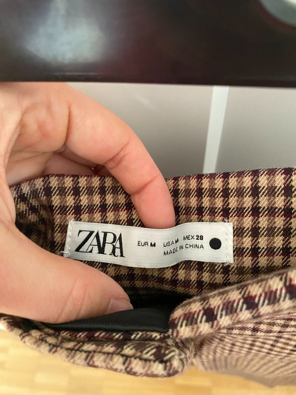 Zara Pantaloni: Zara High Waist Hose Gr. M – Usato da Unterengstringen venduto da cck_ 1