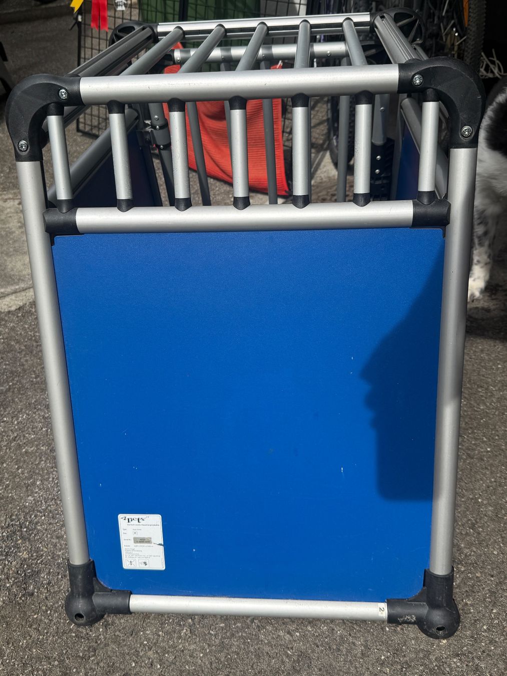 4pets Gabbie, trasporto & Sicurezza: Hundebox Aluminium gebraucht – Usato da Fischbach-Göslikon venduto da Joy222 2