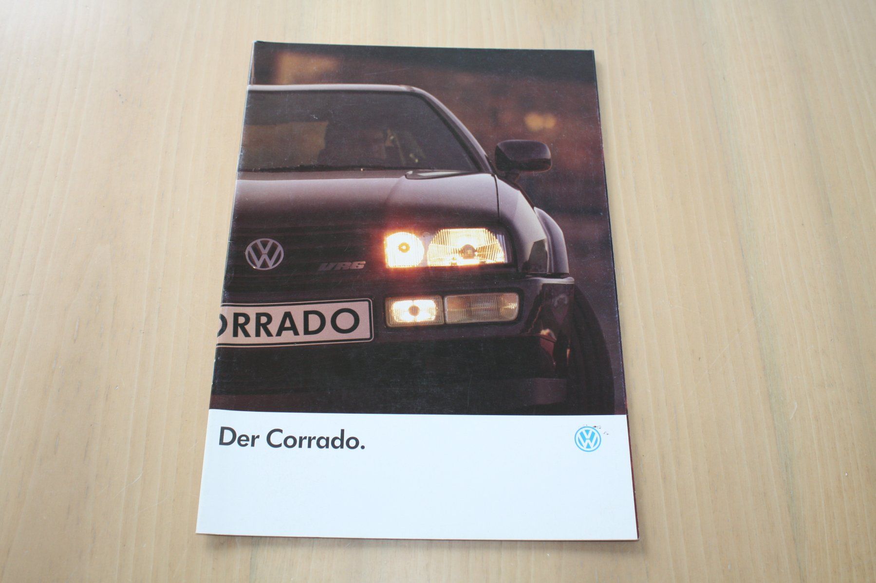 VW Documenti: VW Corrado - Original Prospekt - 8/1993 – Usato da Wikon venduto da erwin400