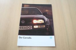 VW Corrado - Original Prospekt - 8/1993