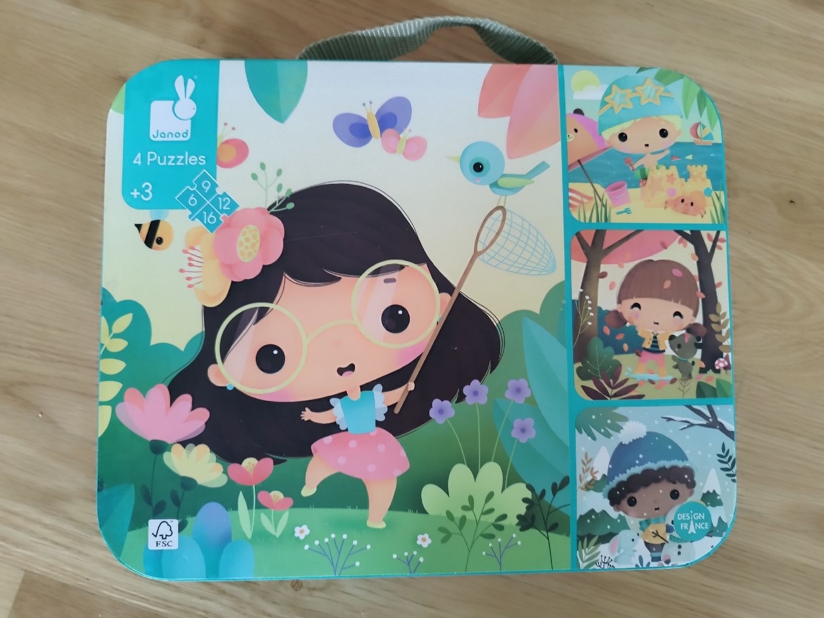 Djeco Puzzle: 4 pazzles enfants 3 ans – Usato da Gland venduto da adi_xw2q