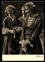 Foto-AK Friedrich Franz Bauer: Drei Frau