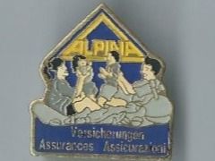 Placchette & Badge: Alpina Versicherungen Pin – Usato da Zürich venduto da t24_de