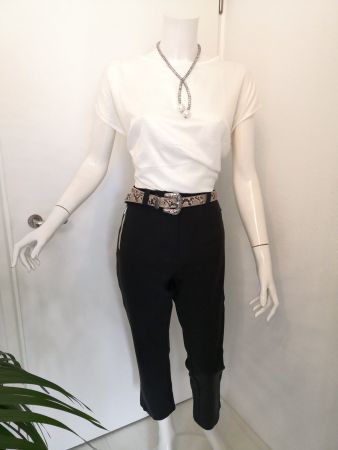 🤩S.OLIVER SATIN T-SHIRT WEISS MIT DRUCK