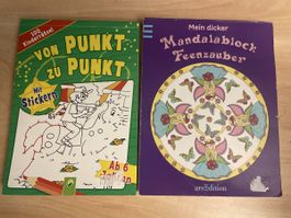 Punkt zu Punkt und Mandalas Kinderbücher 6+ Jahre Neu