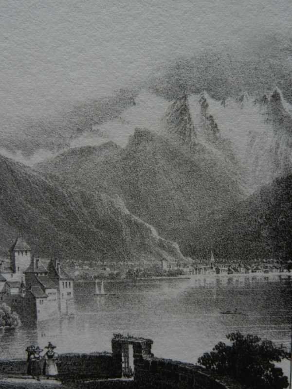 Incisioni: Château de Chillon von Dubois – Usato da Risch venduto da Rischli15 6