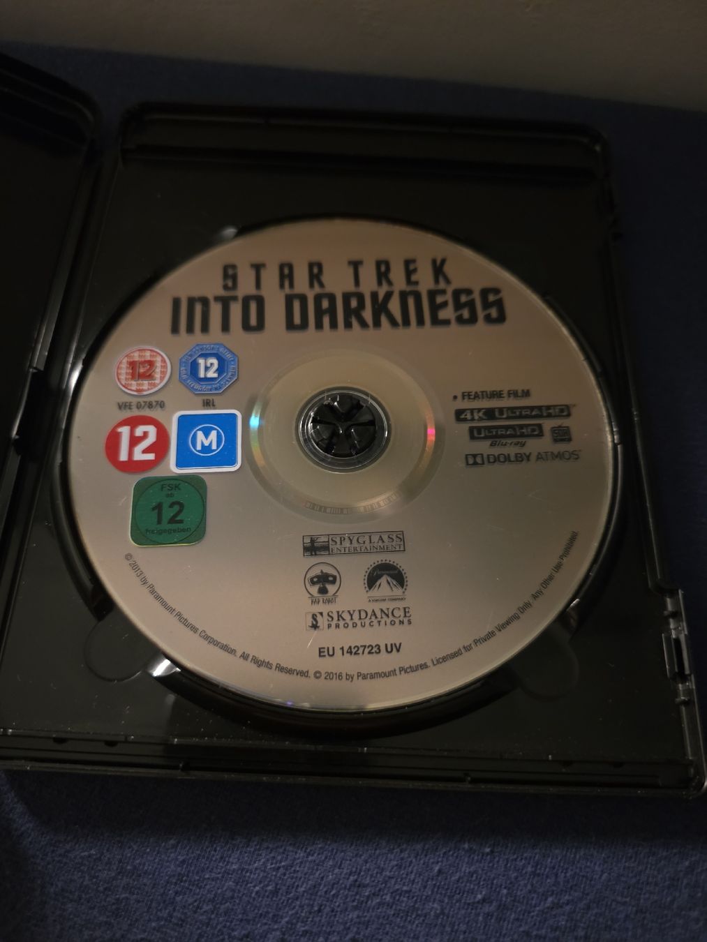 Tutti i DVDs: Star Trek : Into Darkness - 4K UltraHD  – Usato da Ellikon a d Thur venduto da razzorblog 1