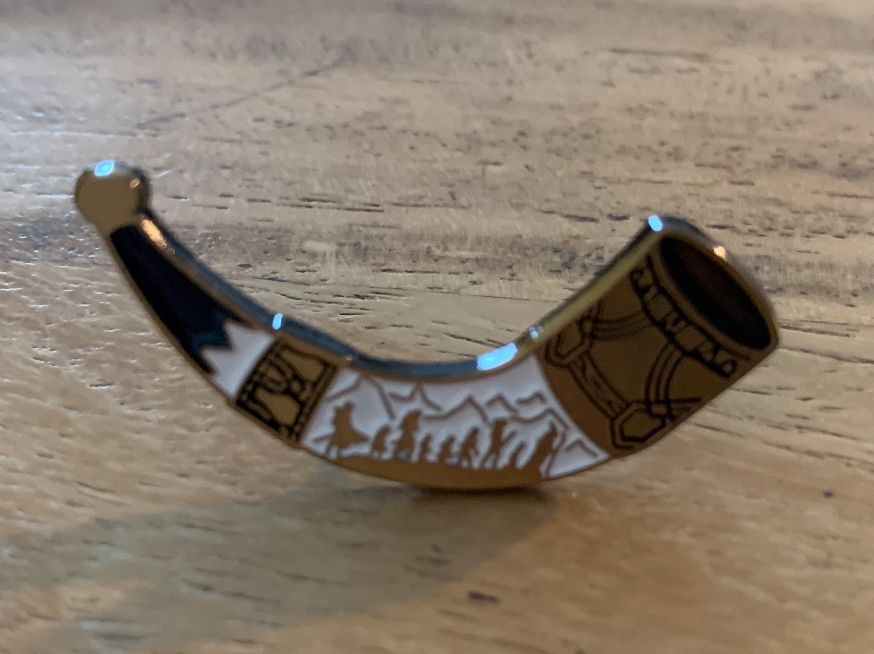 Placchette & Badge: Pin  Horn Herr der Ringe – Nuovo e nell'imballaggio originale da Geneve venduto da vane267