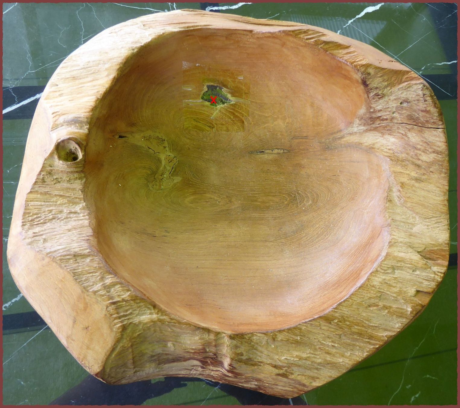 Ciotole: Rustikale Holzschale, Unikat, ca. 40cm Durchmesser – Usato da Oberglatt ZH venduto da 123Gebraucht 4