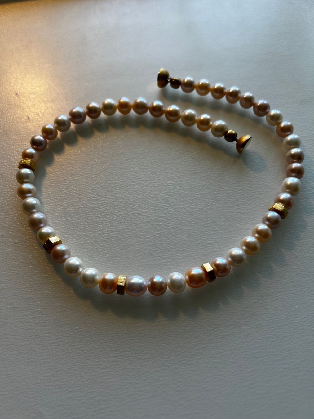 Perle (finte): Süsswasser Perlen Collier – Nuovo (secondo la descrizione) da Ruswil venduto da goldhansi