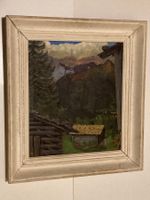 Ferdinand Kubitschek (1912-1992) Abendstimmung Gasteinertal