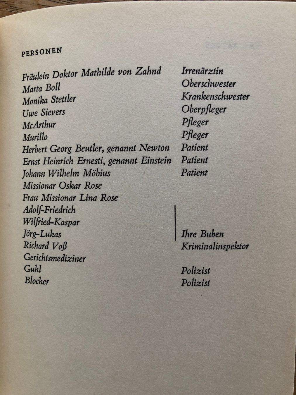 Bücher: Die Physiker - Friedrich Dürrenmatt – Gebraucht aus Grenchen von Kogi7 3
