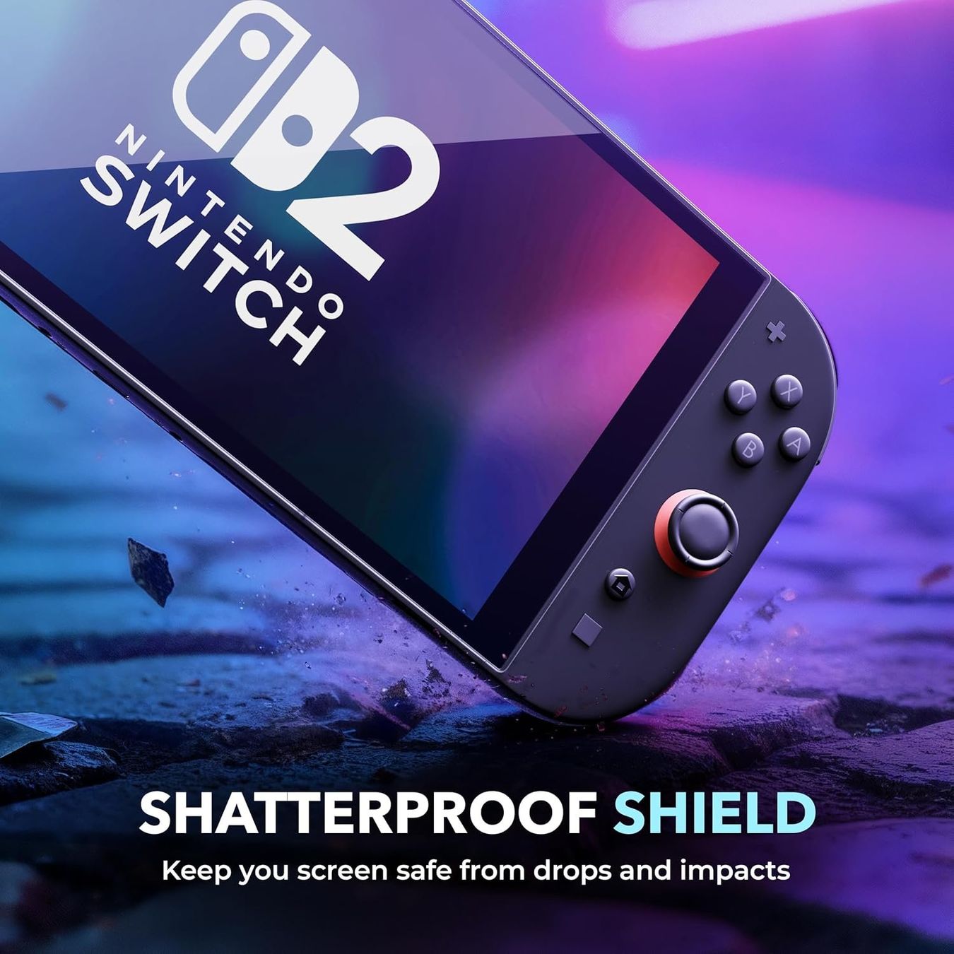 Schutzhüllen: Nintendo Switch 2 Schutzglas 2er Set – Deppa HD klar – Neu und originalverpackt aus Suhr von SchnapperCH 2