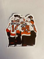 Sticker - Flyers - Couturier - Giroux - Provorov  NHL Hockey