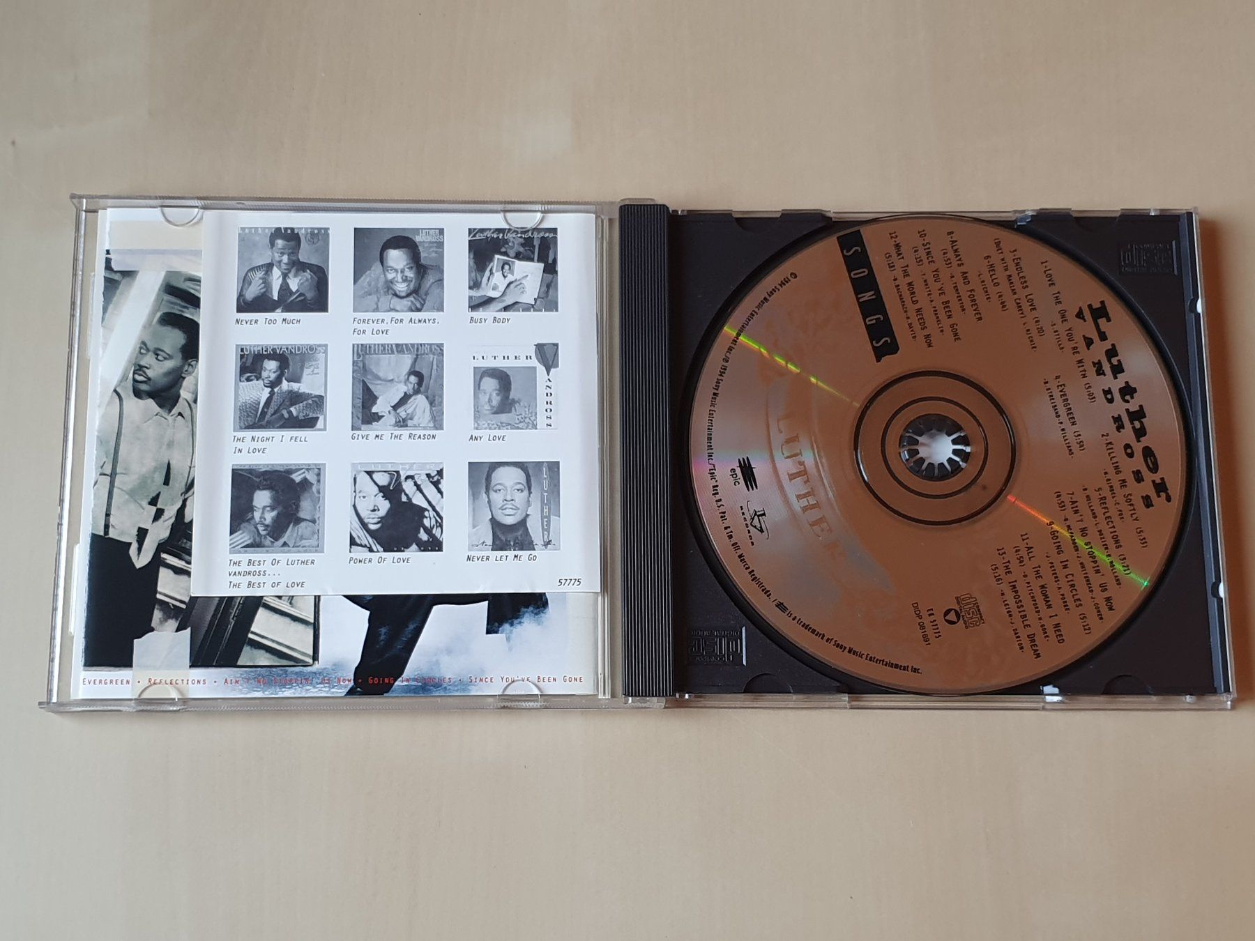 CDs: Luther Vandross Songs – Gebraucht aus Stansstad von collectorsshop 2