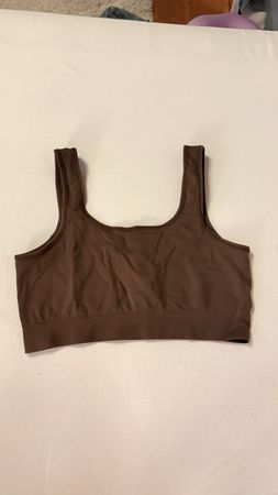 H&M Sport Bra / Sporttop Braun – Damen Gr. L