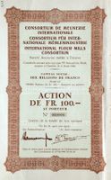 Consortium für Internationale Mühlenindustrie, Genève - 1926