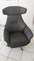 Relaxsessel MINA von Conforama (Neu) "Echtleder" Schwarz