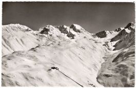 St. Moritz - Standseilbahn Muottas Muragl (Luftaufname?)