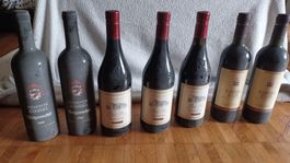 7 Flaschen Rotwein Giordano Barbera gebraucht