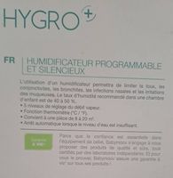 Humidificateur Hygro+ Babymoov