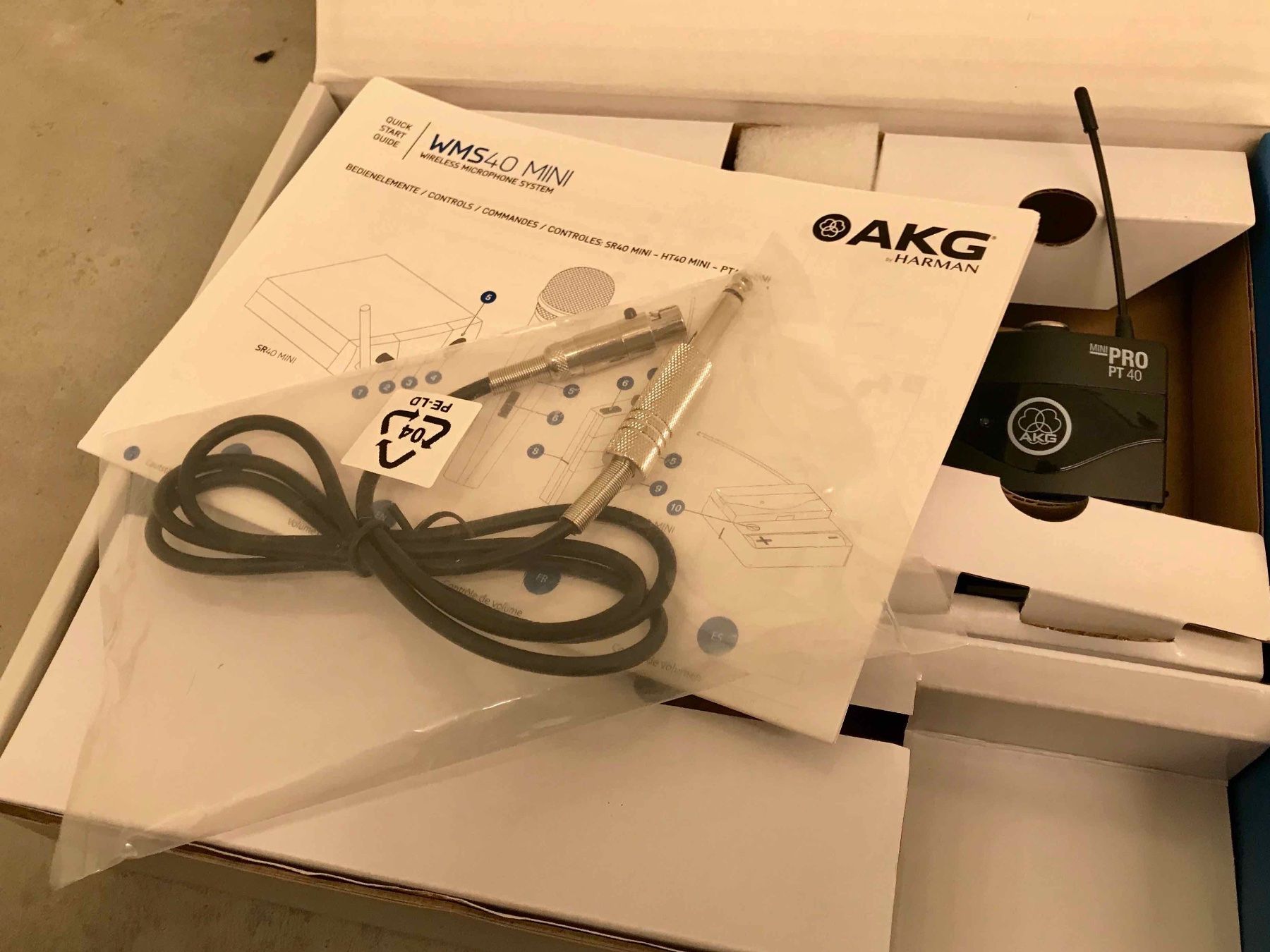 Akg Microfoni: AKG WMS40 Mini (NEW) – Nuovo e nell'imballaggio originale da Solduno venduto da Kenny_G 6