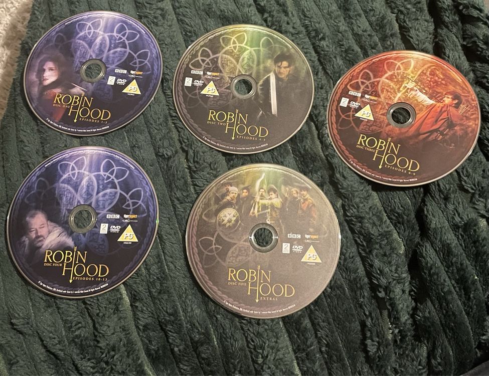 5 DVDs Robin Hood, BBC, komplett | Kaufen auf Ricardo
