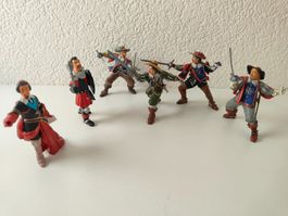 Papo Die drei Musketiere Set 2001 D'Artagnan unbespielt