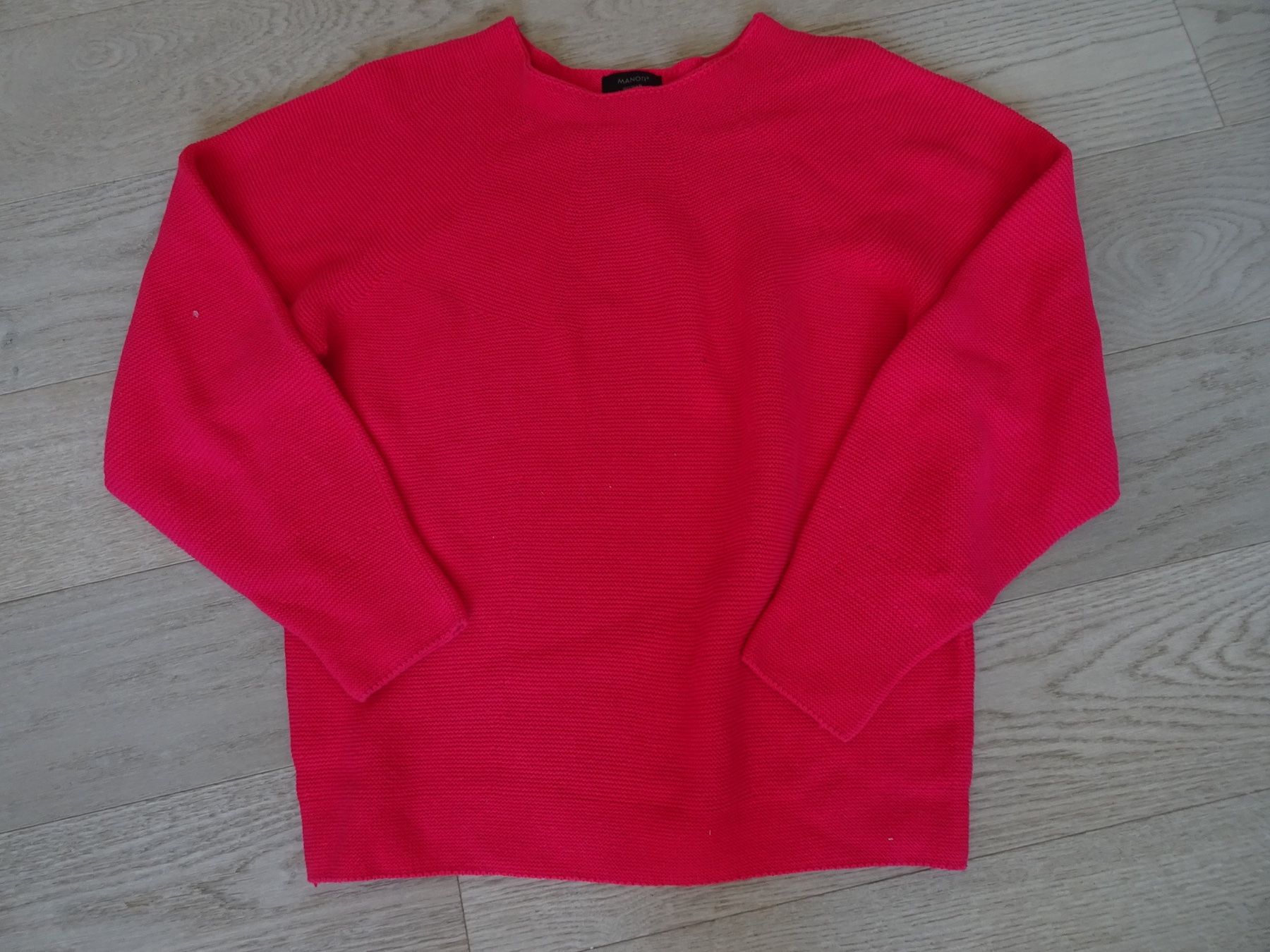 Manor Maglioni & Felpe: Pullover himbeer rot aus 100 % Baumwolle, Gr. 44, neu, MANOR – Nuovo (secondo la descrizione) da Winterthur venduto da Riiita