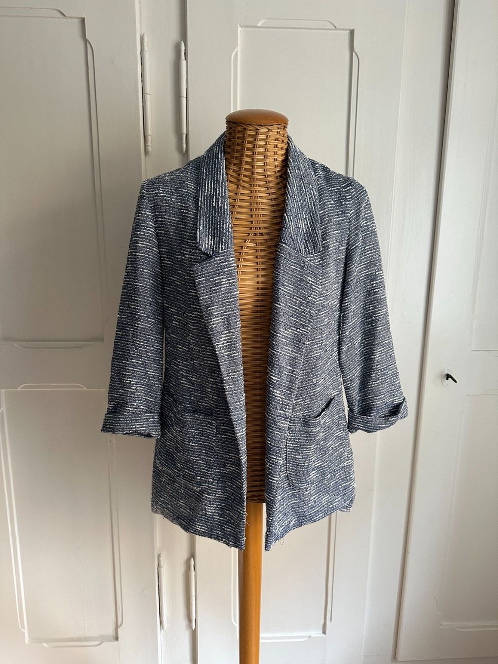 New Look Vestes: NEW LOOK - Blazer blau-weiss 36 – D'occasion à Zürich par Diazaio